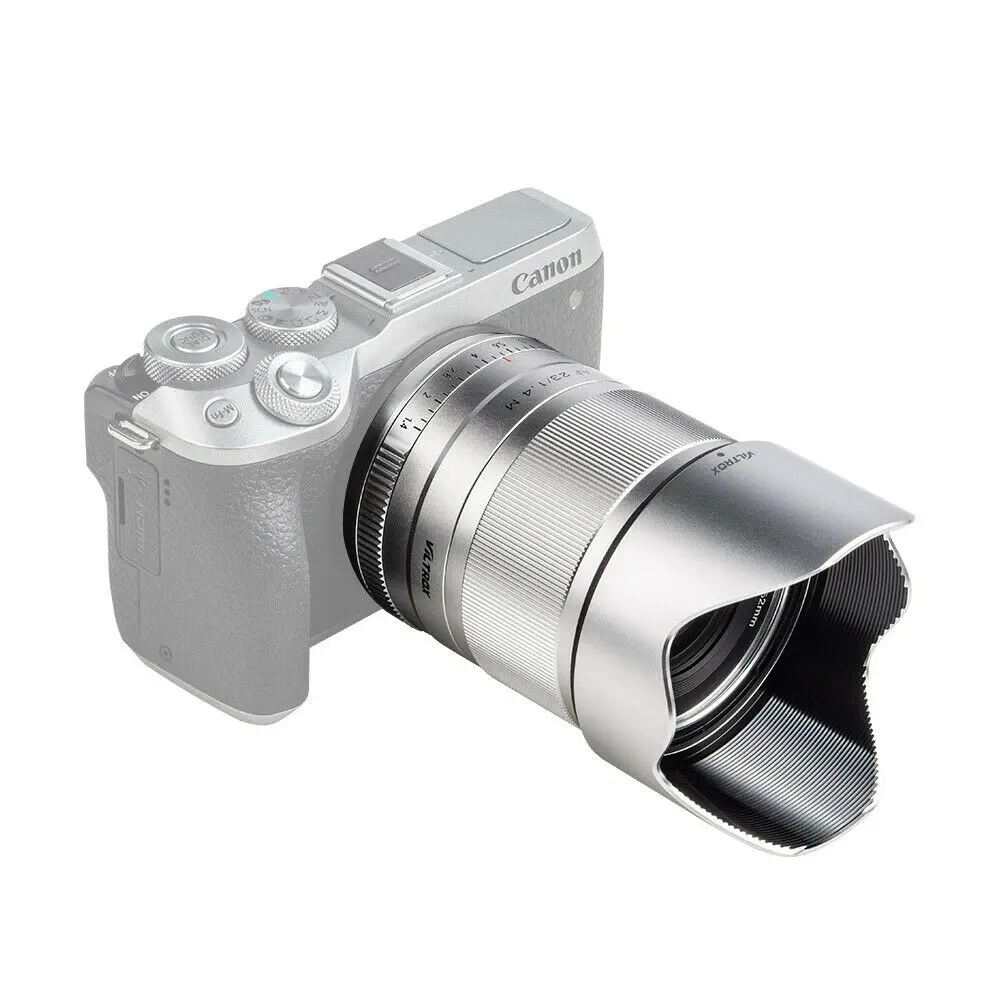 Canon Camera Eos M50 Mark Ii - STOKTA Viltrox 23mm F1.4 STM EF-M