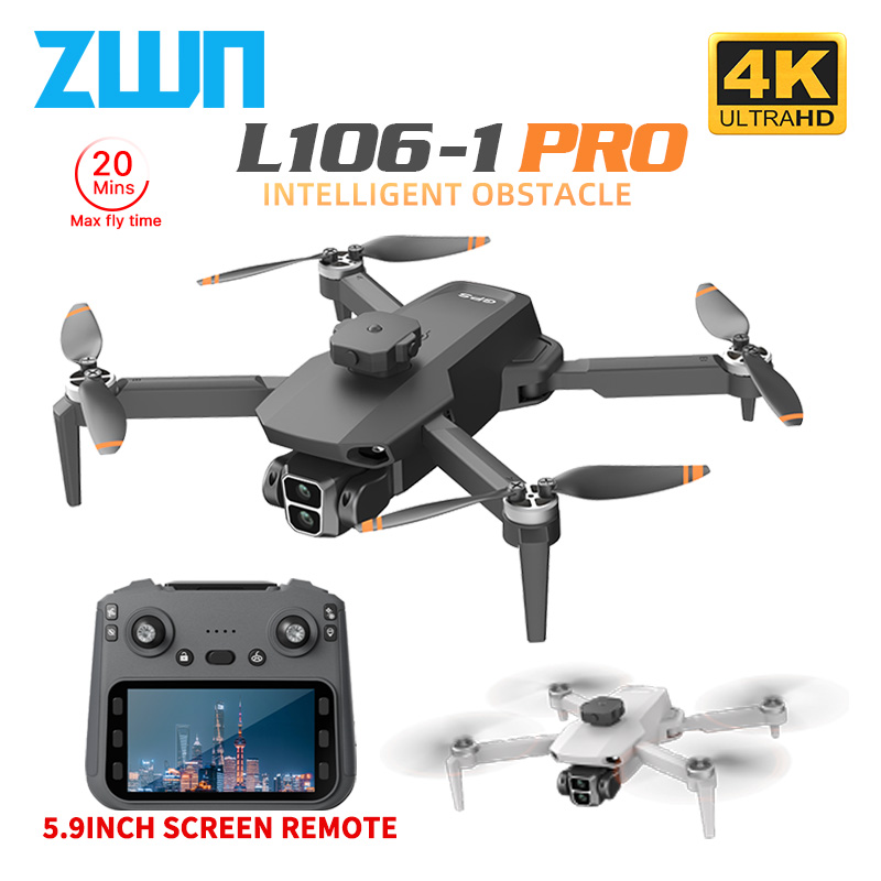 Drone Mapping - L106-1PRO GPS Profesyonel Drone 4K HD