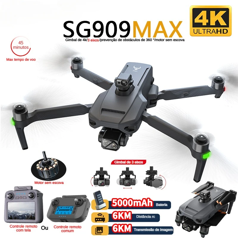 Drone Mapping - ZLL SG909 SG909MAX 4K Kameralı Profesyonel
