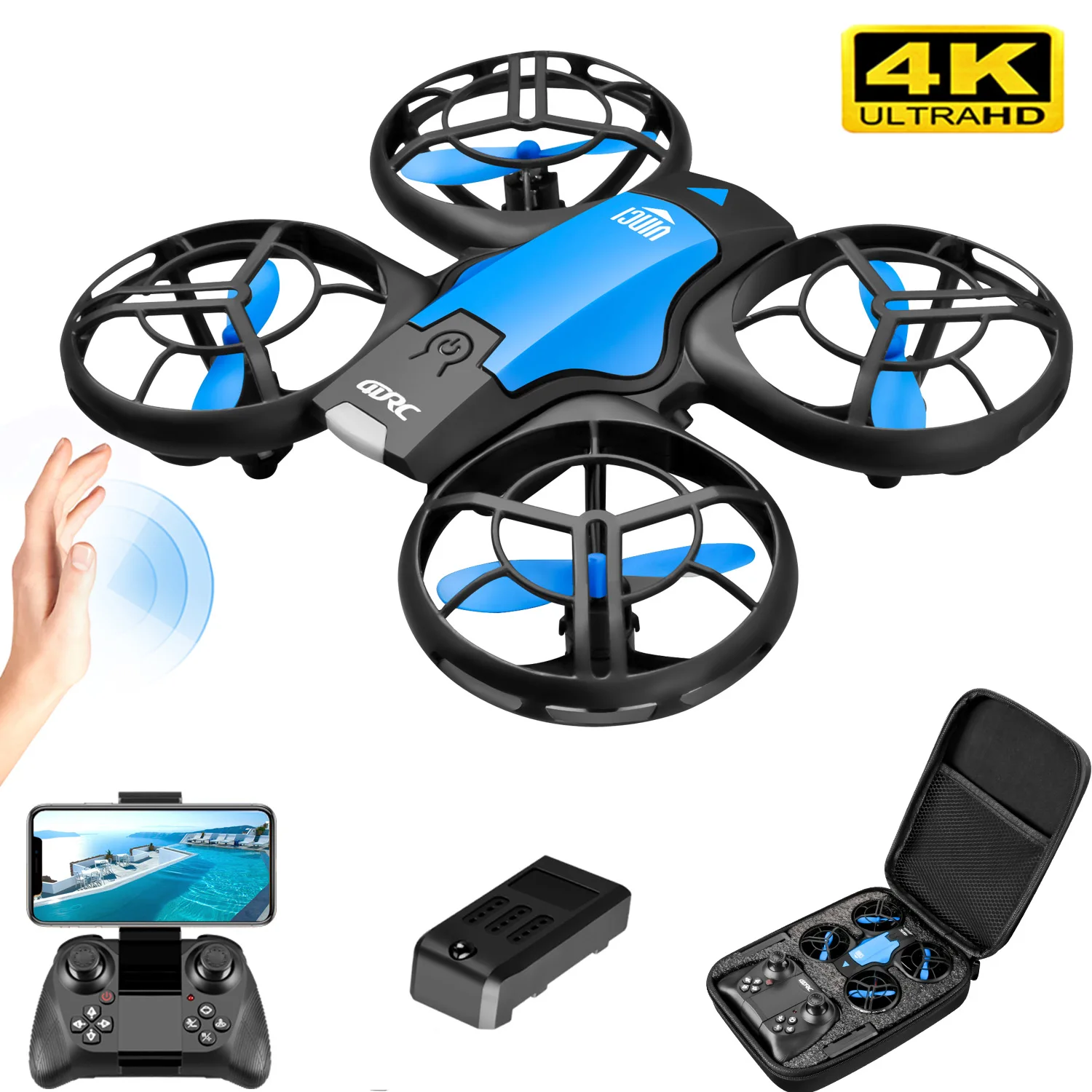 V8 Yeni Mini Drone 4K Profesyo - Drone Mapping incelemesi ve fiyatı