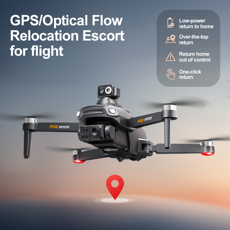 RG800 MAX GPS Drone Profesyone - Drone Mapping incelemesi ve fiyatı