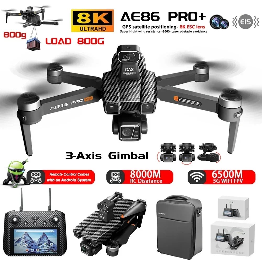 AE86 PRO MAX GPS Drone profesy - Drone Thermal Imaging incelemesi ve fiyatı